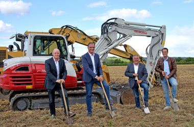 Spatenstich Tennisanlage Spatenstich Tennisanlage