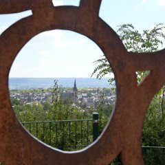 Blick auf Kiedrich 