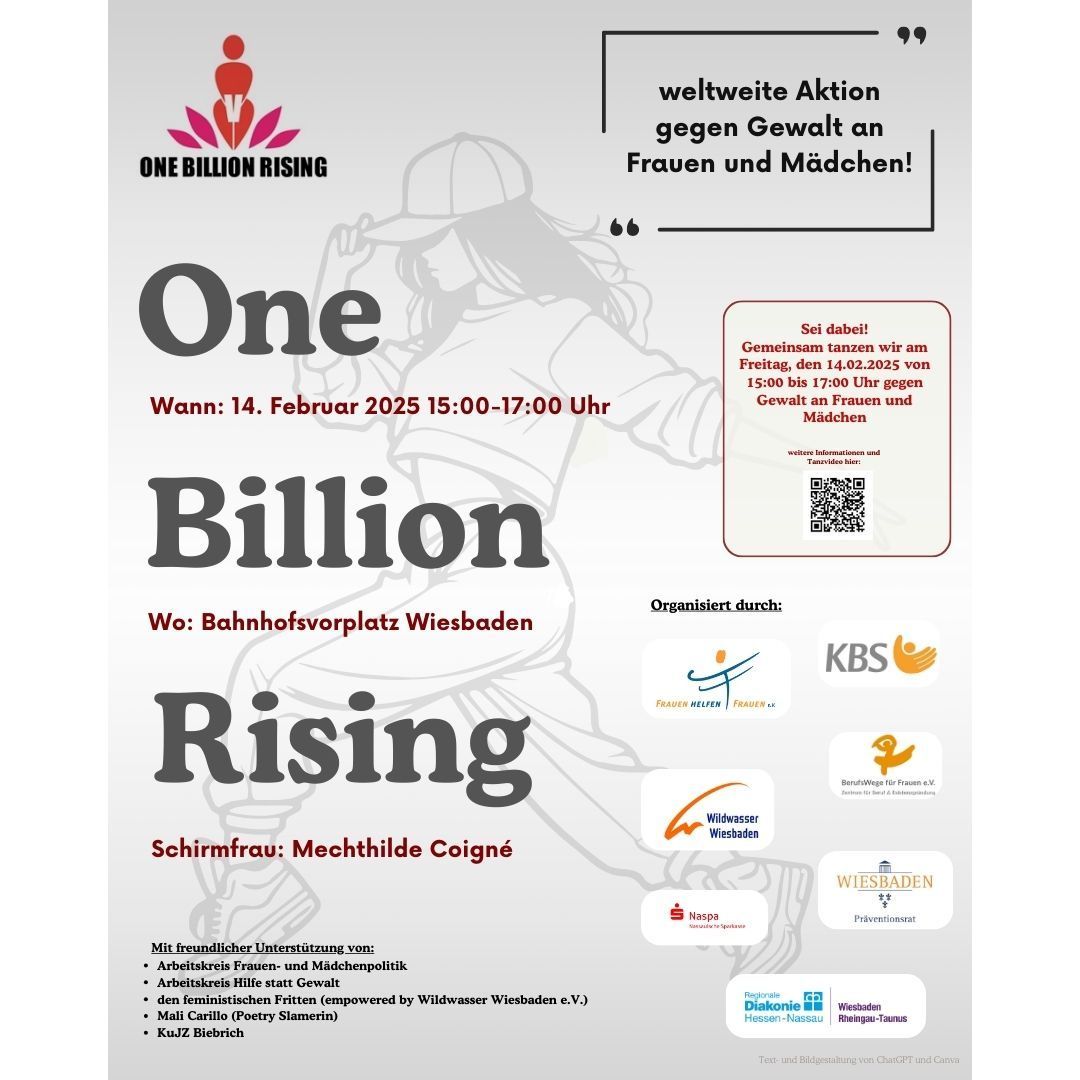 Flyer One Billion Rising