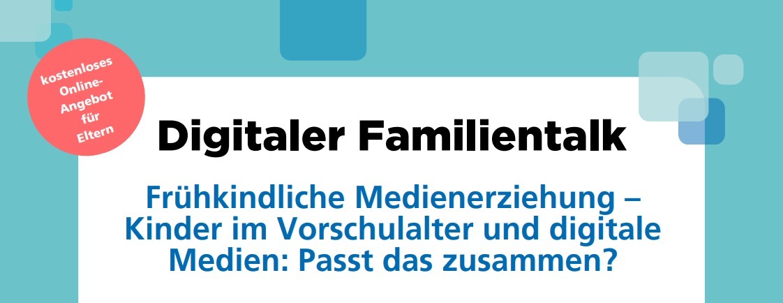 Flyer digitaler Familientalk
