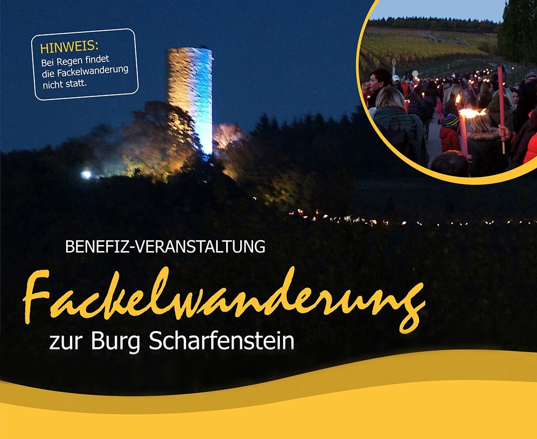 Ausschnitt Plakat Fackelwanderung