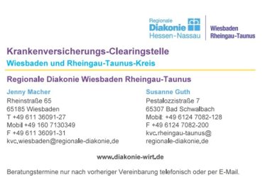 Flyer Regionale Diakonie Hessen-Nassau