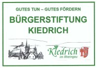 Logo Bürgerstiftung Kiedrich